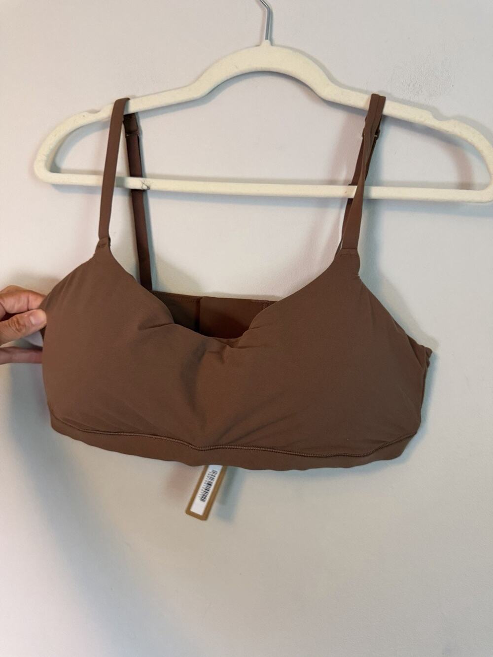 Skims FITS EVERYBODY Mastectomy Scoop Bralette Jasper Sz L NWT $48